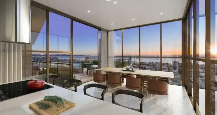 Apartamento com 2 suítes, varanda, piscina e lazer completo a 700m do mar