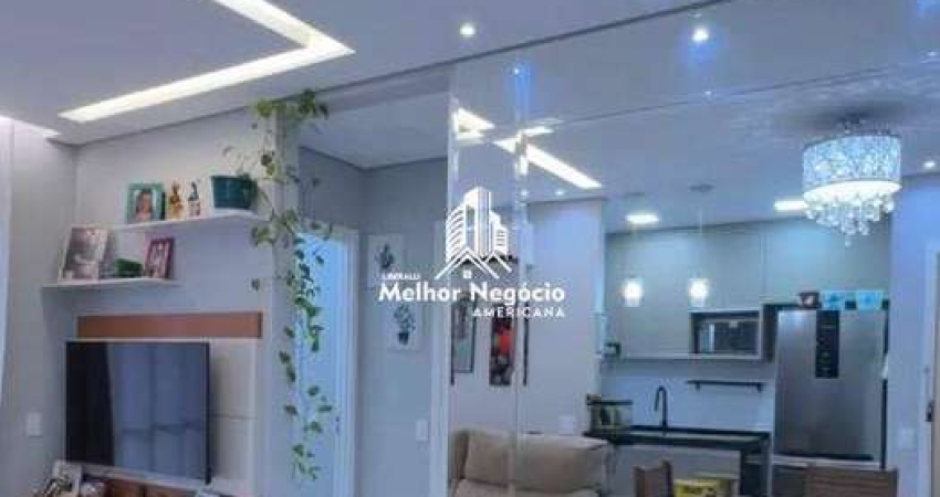Apartamento com 2 dormitórios, sendo 1 suíte, à venda em Santa Bárbara d'Oeste.