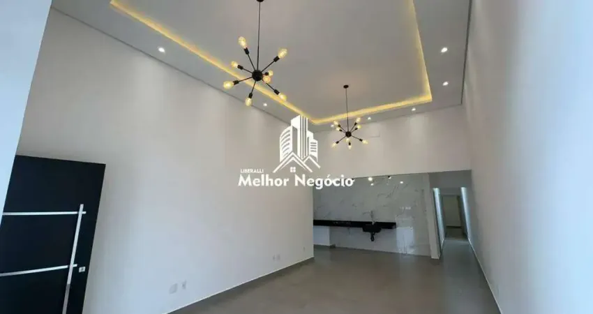 Casa Térrea à venda com 3 dormitórios(sendo 1 suíte) no Condomínio Residencial Parque Olívio Francesquini I -Hortolândia /SP.