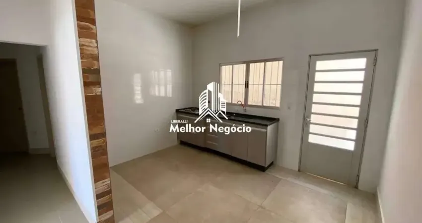 Casa a venda no Residencial Pavan em Sumare, SP. Casa com 3 dorms sendo 1 suite, 2 banheiros e 2 vagas de garagem.