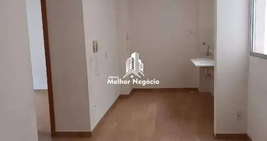 Apartamento à venda com 02 dormitórios, Piracicamirim (Piazza Bellini), Piracicaba - R$165 MIL