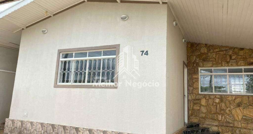 Casa à venda com 03 dormitórios (quartos) sendo 01 deles suíte, no bairro Jardim Dom Nery, em Campinas, SP