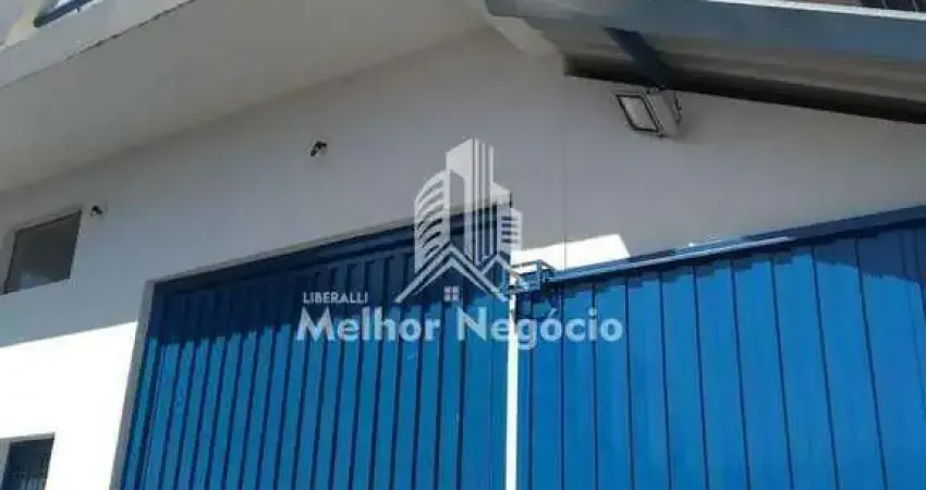 Galpão / Barracão à venda com 02 salões comerciais e 01 casa nos fundos, no bairro Cidade Jardim II, em Americana, SP