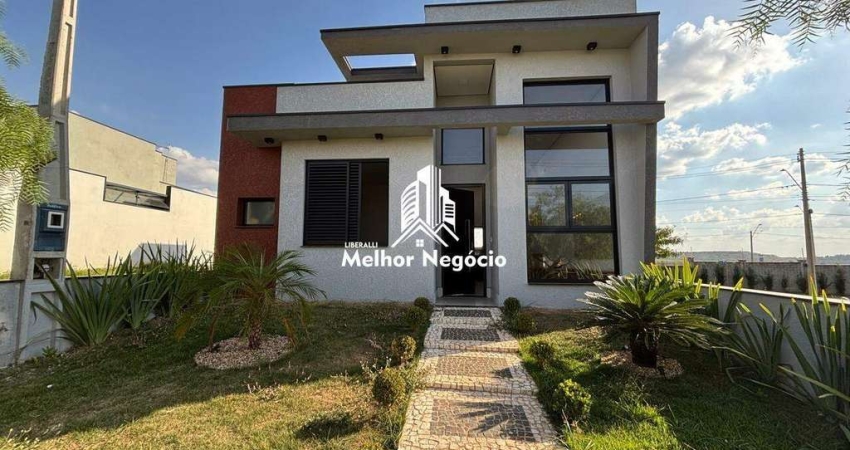 Casa à venda com 3 dormitórios sendo 3 suítes no Condomínio Terras da Estância - Ala dos Ipês com 200m2 no bairro Vila Monte Alegre, em Paulínia/SP