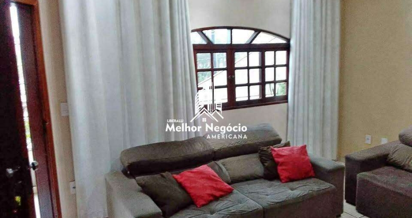 Casa assobradada de 140m² de 2 dormitórios no Parque das Nações em Americana/ SP
