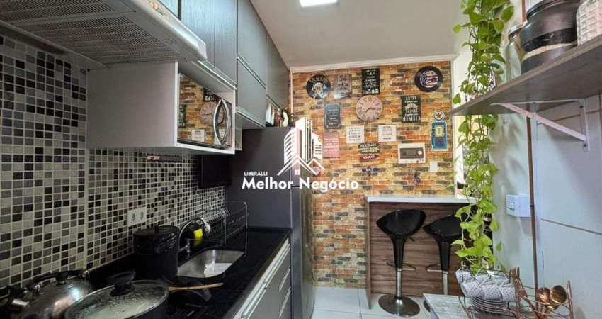 Apartamento 45 m² à venda, 2 Dormitórios (Quartos), 1 banheiro no Residêncial Bromelias - Bairro Jardim Amanda II, Hortolândia, SP,