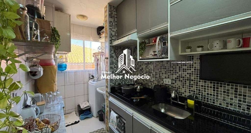 Apartamento 45 m² à venda, 2 Dormitórios (Quartos), 1 banheiro no Residêncial Bromelias -Bairro Jardim Amanda II, Hortolândia, SP,