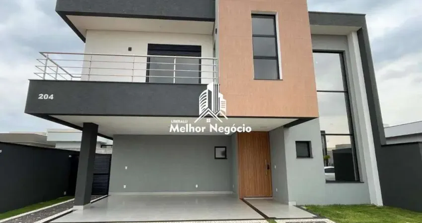 Casa com 04 dormitórios (04 suítes) à venda no Residencial Royal Garden, Paulínia - SP