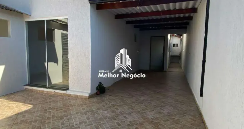 Casa para à venda, 2 quartos no Jardim Residencial Roseira - Limeira I Cód: 28417
