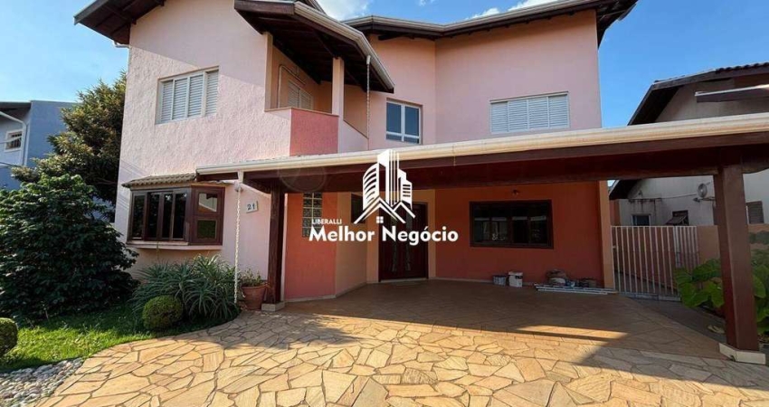 Casa à venda com 4 dormitórios sendo três suítes no bairro Betel em Paulínia/SP