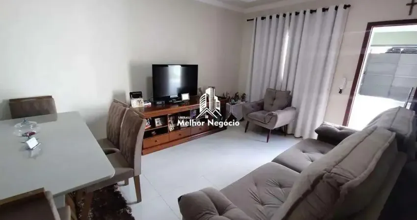 Casa 120m² de construção, à venda, 2 Dormitórios (Quartos), 2 banheiros Conjunto Residencial Mário Dedini, Piracicaba, SP,