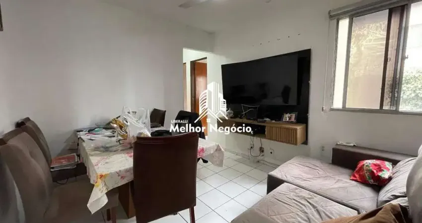 Apartamento à venda com 2 dormitórios e 1 banheiro no Condomínio Abaeté 12 em Campinas - Excelente localização!