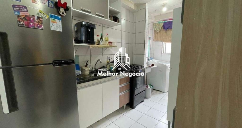 Apartamento à venda com 2 dormitórios e 1 banheiro no Condomínio Abaeté 12 em Campinas - Excelente localização!