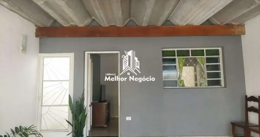 Casa à venda sendo 2 quartos e 1 banheiro localizada no Bairro Santa Terezinha - Piracicaba, SP