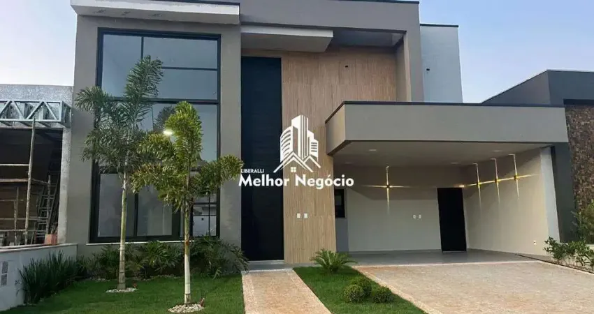 Casa à venda com 03 quartos (3 suítes), no Condomínio Residencial Royal Garden em Paulínia/SP