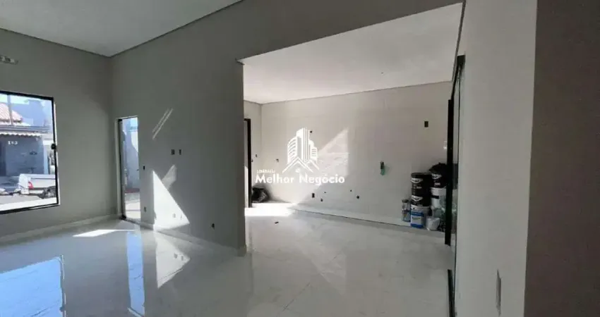 Casa nova de 2 Dormitórios sendo uma suíte no Jardim Boer em Americana/sp