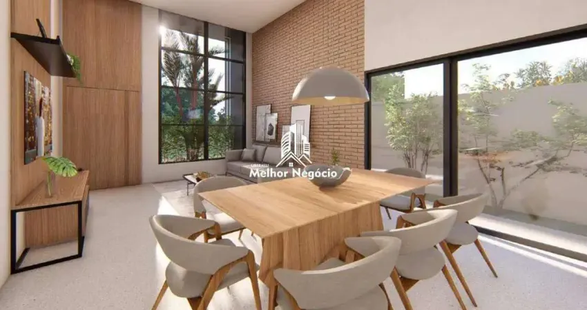 Casa à venda com 04 quartos (3 suítes), no Condomínio Residencial Royal Garden em Paulínia/SP