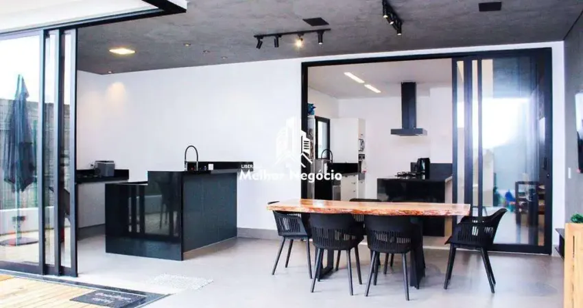 Casa com 03 Quartos (suítes), à venda no Condomínio Basel em Campinas - SP
