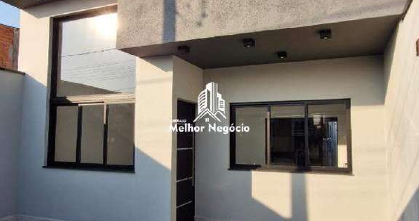 Casa à venda com 03 quartos sendo 01 deles suíte com closet, localizado no bairro Loteamento Jardim Vila Verde em Hortolândia/SP.