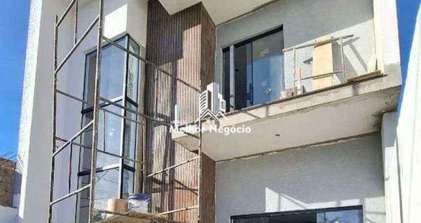 Casa à venda com 03 quartos sendo 01 deles suíte com closet, localizado no bairro Loteamento Jardim Vila Verde em Hortolândia/SP.