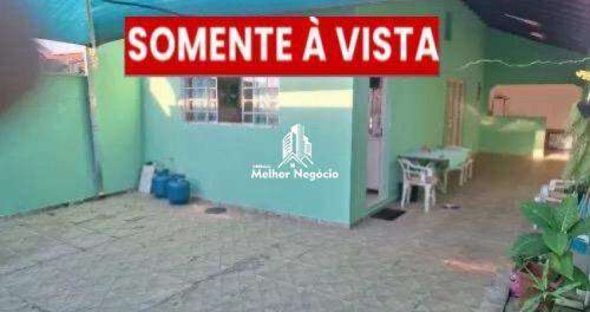 NÃO ACEITA FINANCIAMENTO - Casa à venda com 1 Quarto, no Residencial Cosmos em Campinas, SP.