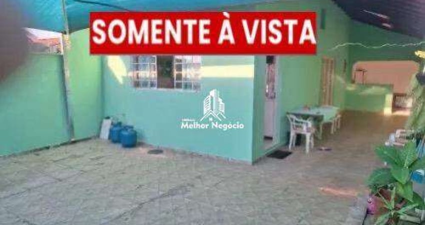 NÃO ACEITA FINANCIAMENTO - Casa à venda com 1 Quarto, no Residencial Cosmos em Campinas, SP.