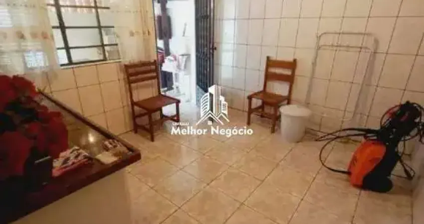 Casa à venda com 03 quartos e 1 suíte no bairro Vila Mathiesen em Americana (possui Edícula)
