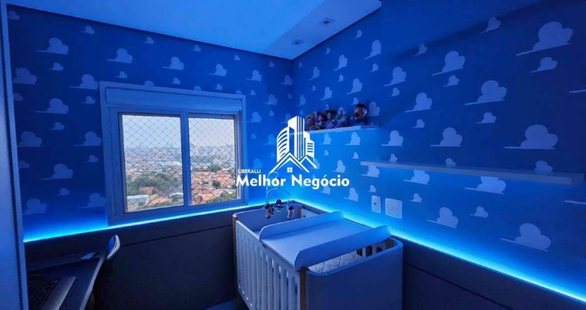 Apartamento à venda com 2 dormitórios sendo um suíte no Jardim Orestes Veroni em Limeira/SP