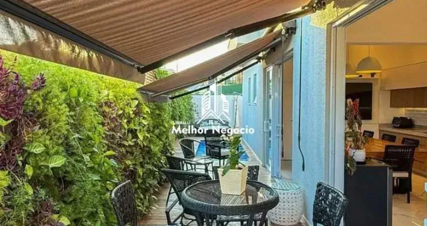 Casa à venda com 3 quartos (3 suítes), no Condomínio Swiss Park em Campinas/SP.