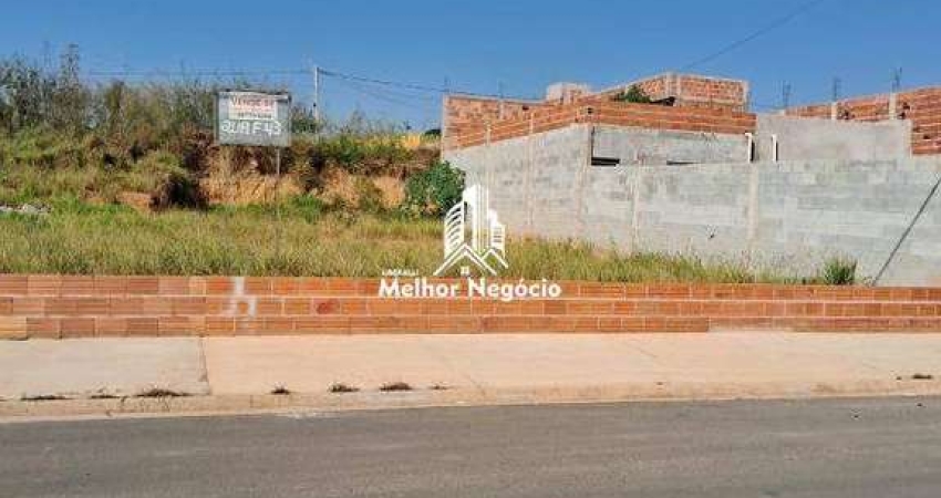 Terreno à Venda no Bairro Jardim Picerno I em Sumaré, SP Terreno com área de 250 m²