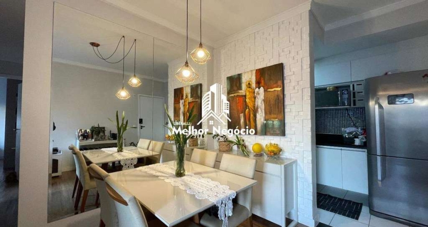 Apartamento à venda com 3 quartos (1 suíte), no Residencial Premiere no Morumbi em Paulínia/SP.