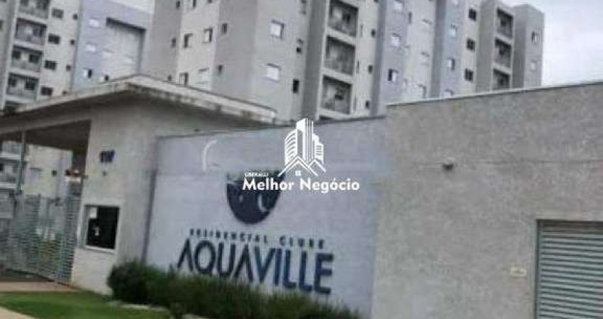 Apartamento à venda com 02 Quartos no Condomínio Residencial Clube AquaVille em Paulínia - SP