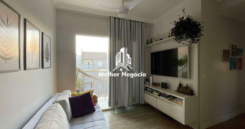 Apartamento à venda com 3 quartos (1 suíte), no Residencial Premiere no Morumbi em Paulínia/SP.