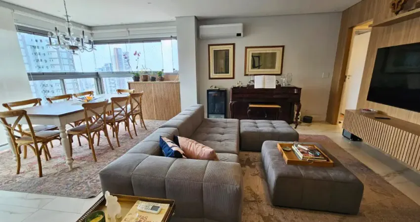 Apartamento mobiliado vista livre à venda de 85m², 2 suítes com lavabo e 2 vagas demarcadas