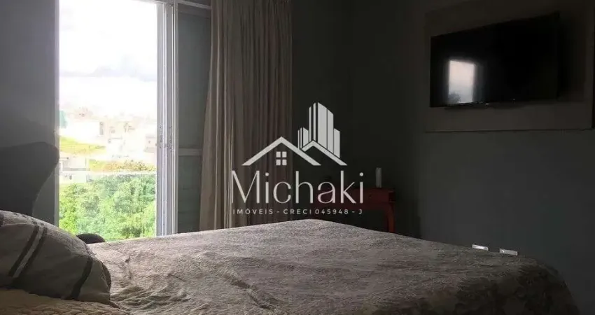 Condomínio real park arujá - casa alto padrão com 3 suítes e toda mobiliada