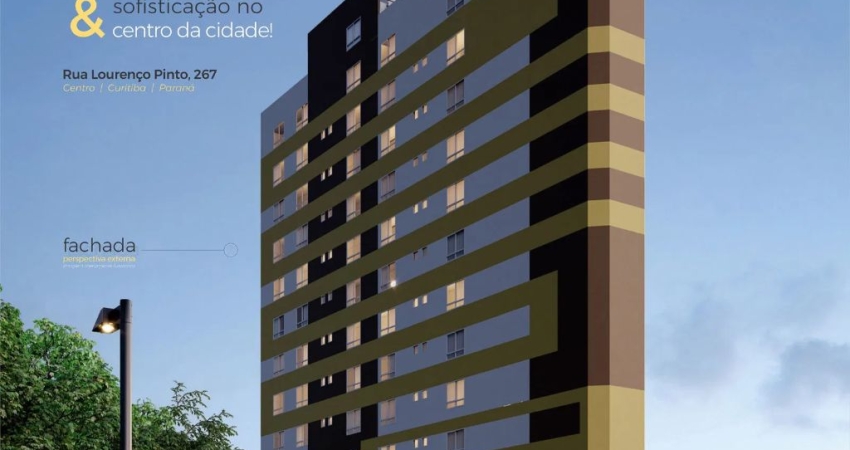 Seu Studio na melhor região do centro de Curitiba! Venha para o Refinnato