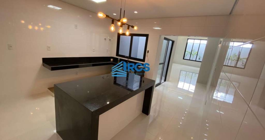 Casa para Venda em Uberlândia, Gsp Life, 3 dormitórios, 2 suítes, 2 banheiros, 2 vagas