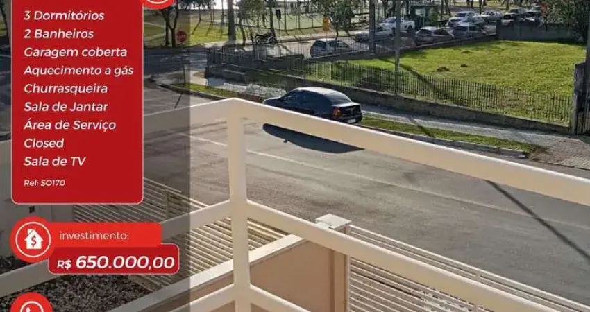 Casa com 3 quartos à venda na Rua Jerônimo Durski, 263, Ouro Verde, Campo Largo