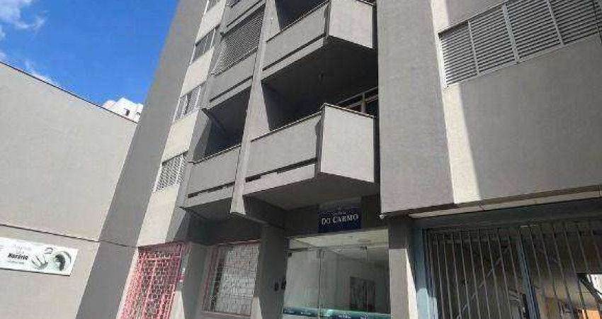 Apartamento à venda no centro - Edificio Do Carmo - 2 dormitórios, cozinha, sala dois ambientes e sacada, por R$240.000,00 - Londrina/PR