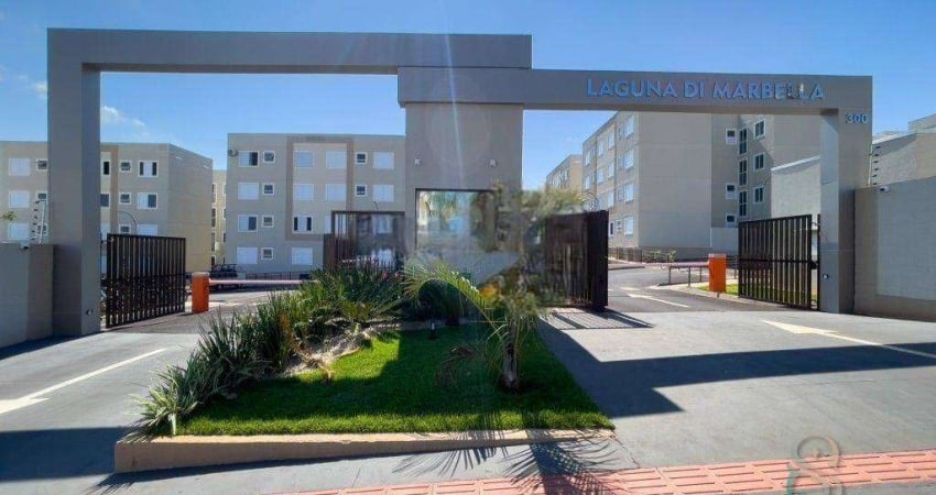 Apartamento para alugar em Londrina -  Condomínio Laguna di Marbella - Próximo a UTFPR - Acquaville - R$1.350/mês