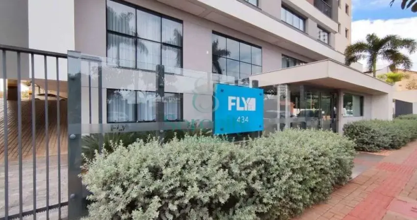 Apartamento a venda no fly top life - 2dormitorios - 1 suite - 1 vaga de garagem - r$490.000,00 - parque jamaica - londrina - pr