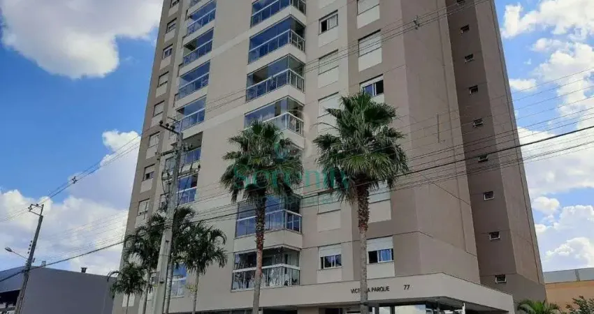 Apartamento a venda no edificio victoria parque - em frente ao catuai shopping - 2 quartos sendo 1 suite - 1 vaga - r$630.000,00 - gleba palhano - londrina - pr