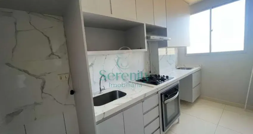 Apartamento para alugar no edificio spazio louvre - 2 dormitorios - 1 vaga – 44m2 - valor de r$1.900,00/mes - gleba palhano - londrina/pr