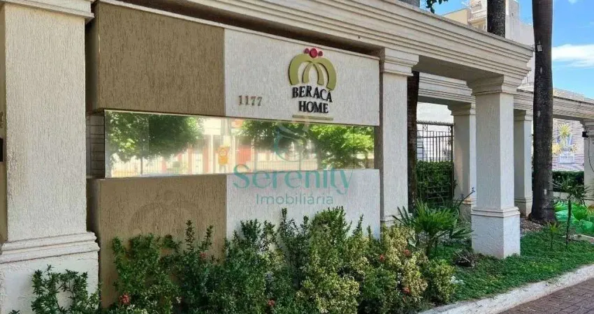 Apartamento no beraca home a venda - 1 dormitorio por r$ 260.000 - centro - londrina/pr