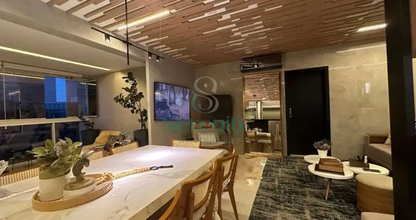 Apartamento para alugar em condominio champs elysees - 3 suites - 3 vagas - vista privilegiada - r$8.500,00/mes - gleba palhano - londrina/pr