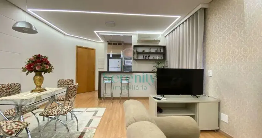 Apartamento mobiliado para locacao na gleba palhano - edificio due torri apartamento para alugar no edificio due torri - gleba palhano - 2 quartos - 1 suite - 2 vagas - r$3.500,00/mes - londrina/pr