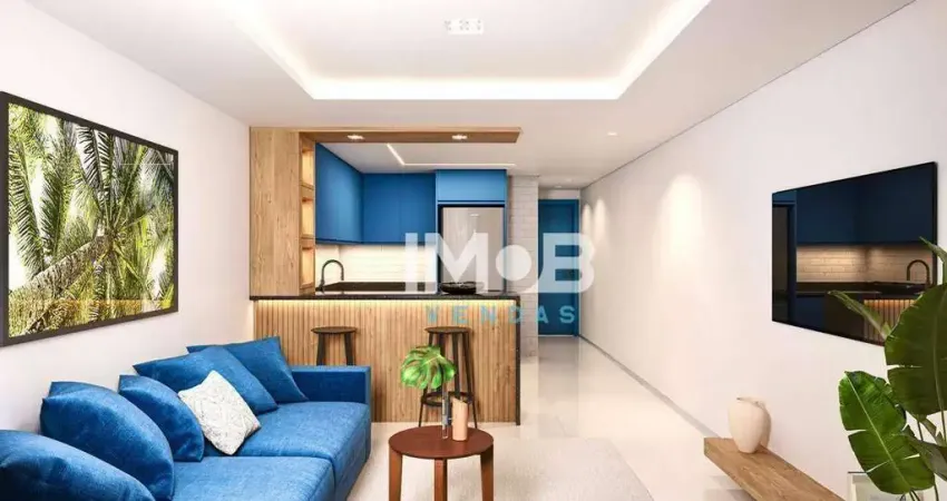 Flat com 1 dormitório à venda, 32 m² por r$ 235.000 - guriri - cabo frio/rj