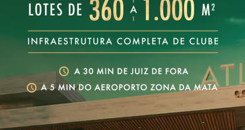 Terreno em condomínio fechado à venda na MG 353  Kmc46 - Condomínio Atlântica, Centro, Goianá