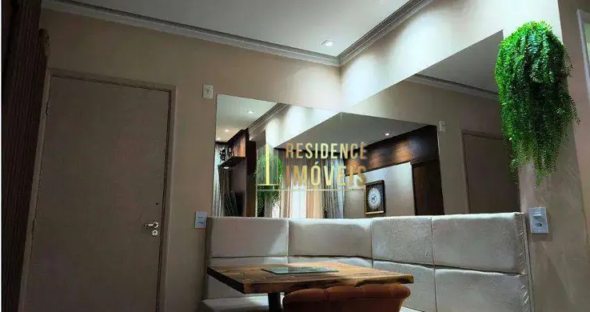 Lindo apartamento com 2 dormitórios à venda, 53 m² por r$ 450.000 - campolim - sorocaba/sp