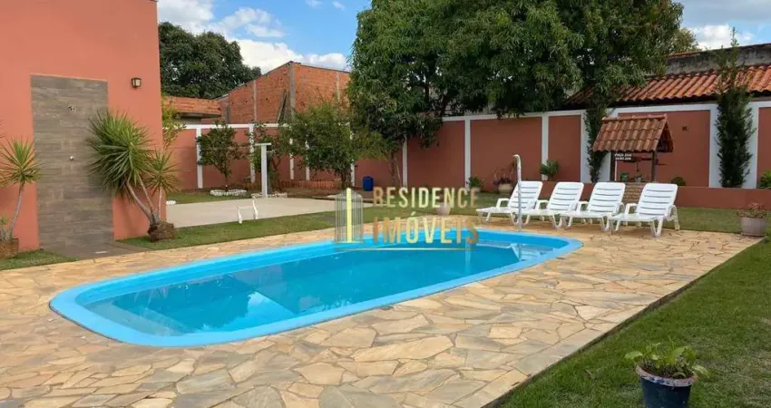 Chácara com 3 dormitórios à venda, 1000 m² por r$ 650.000,00 - campo do meio - araçoiaba da serra/sp